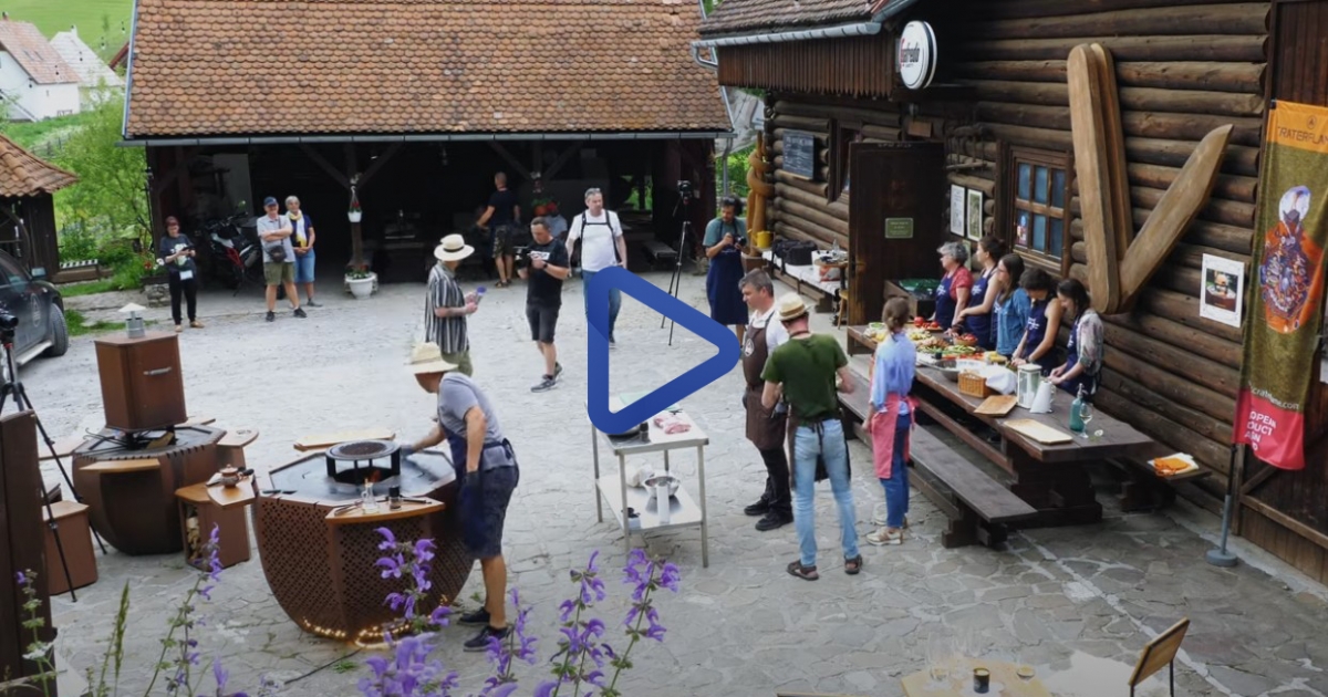 Ezúttal a Gyimesi Skanzenben teszteltük a Craterflame Grill -t